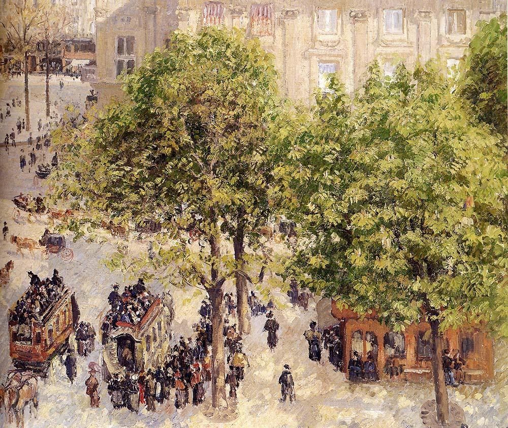 Camille Pissarro Place du Theatre Francais